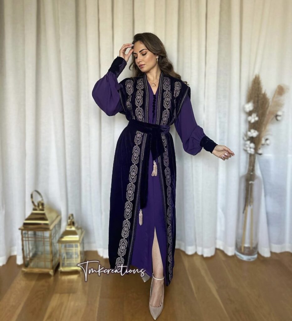 The Purple Berry Caftan 